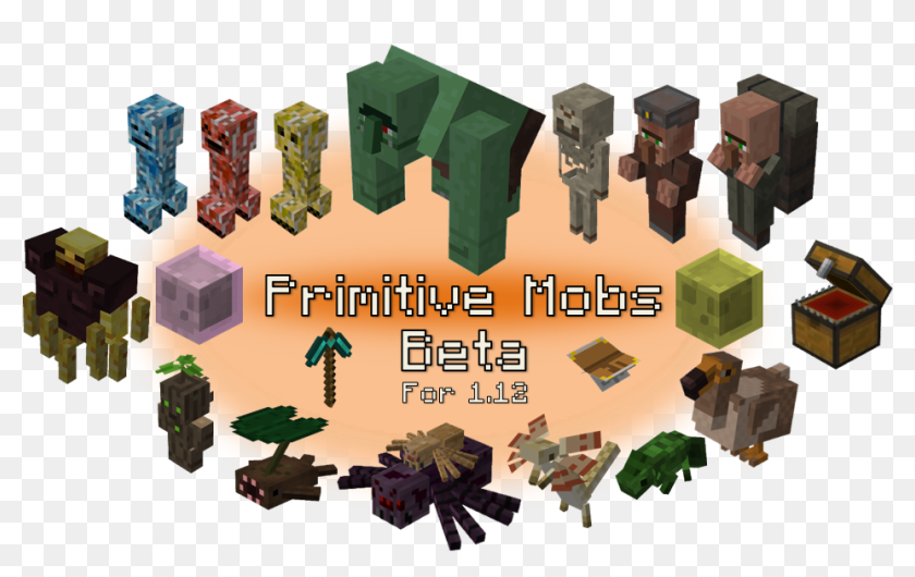 Minecraft Primitive Mobs Mod 1 12 2 Hd Png Download 1016x630 Pngfind
