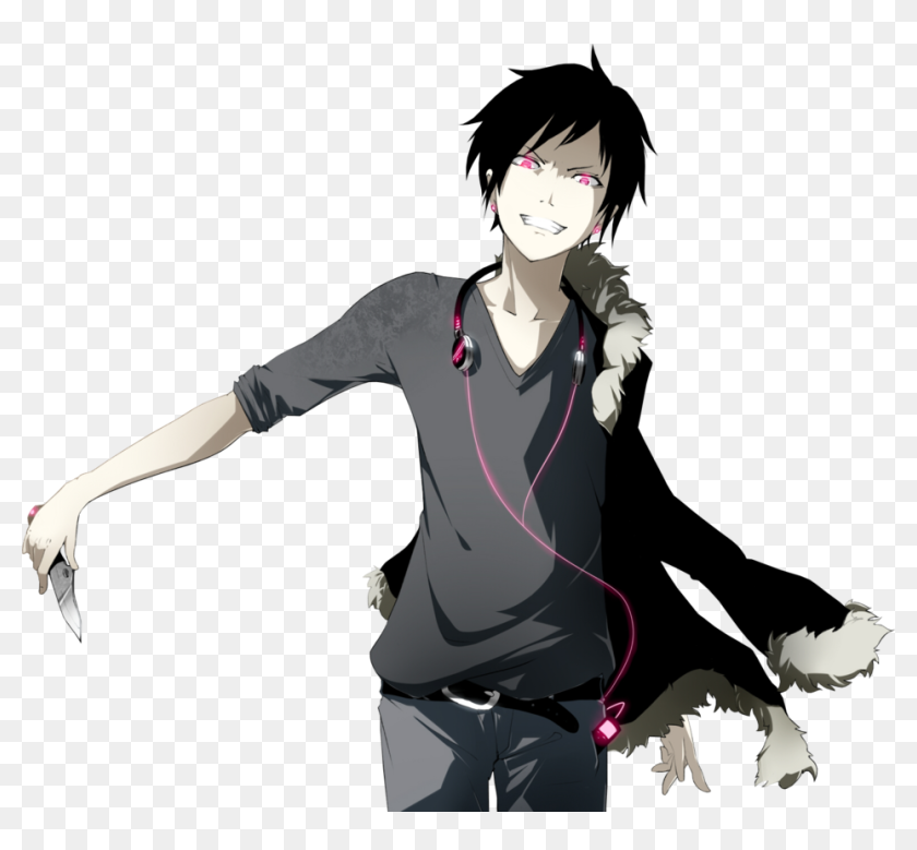Black Hair Anime Guy With Knife, HD Png Download - 952x838(#6862069) -  PngFind