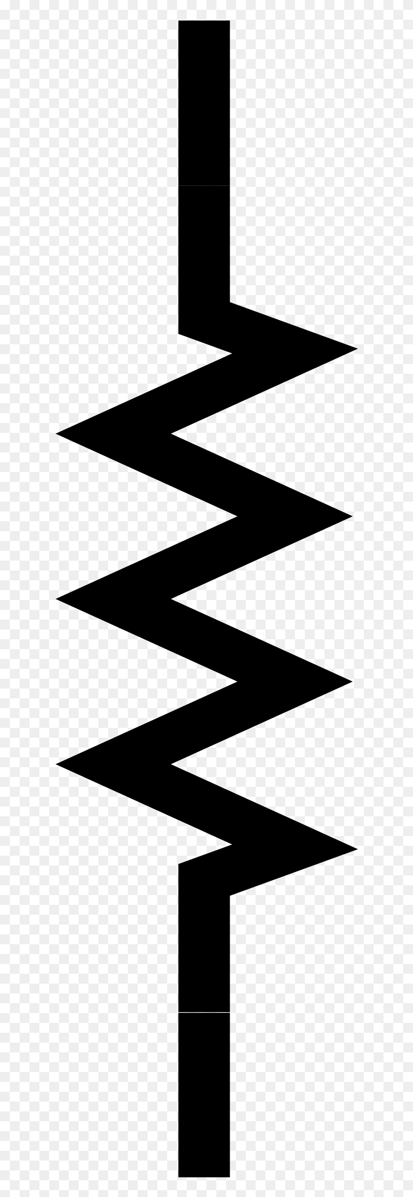 Resistor Symbol Transparent Background, HD Png Download 615x2400