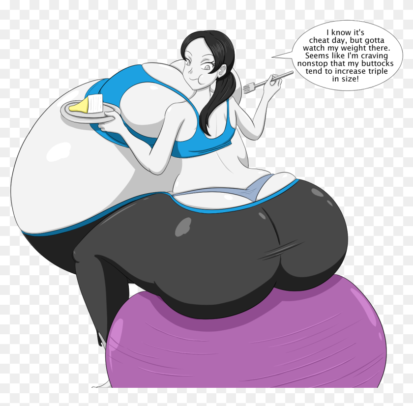 Weight Clipart Fit Person - Wii Fit Trainer Expansion, HD Png Download.