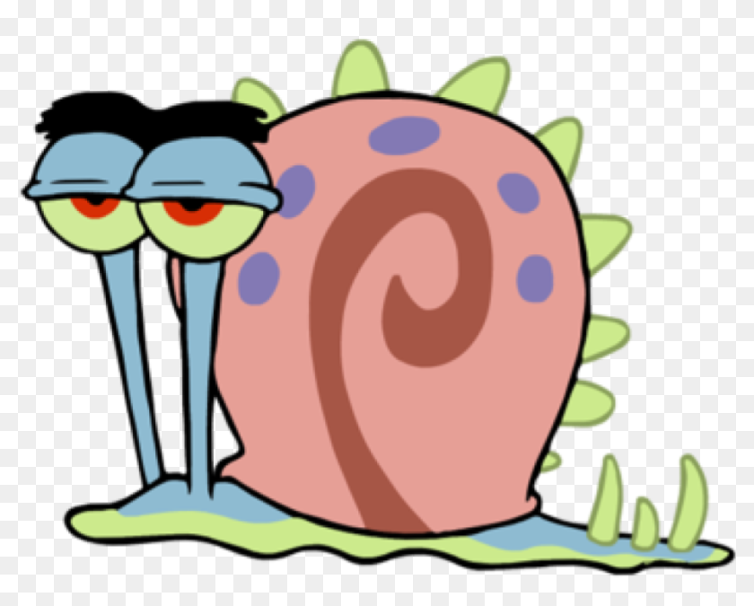 Transparent Gary The Snail Clipart - Gary Spongebob, HD Png Download -  914x691(#6866199) - PngFind