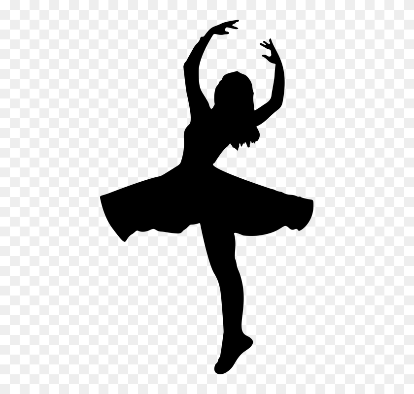 Freetoedit Girl Dancing Ballerina Ballet Dancer Silhouette Hd Png Download 433x720 6870396 Pngfind