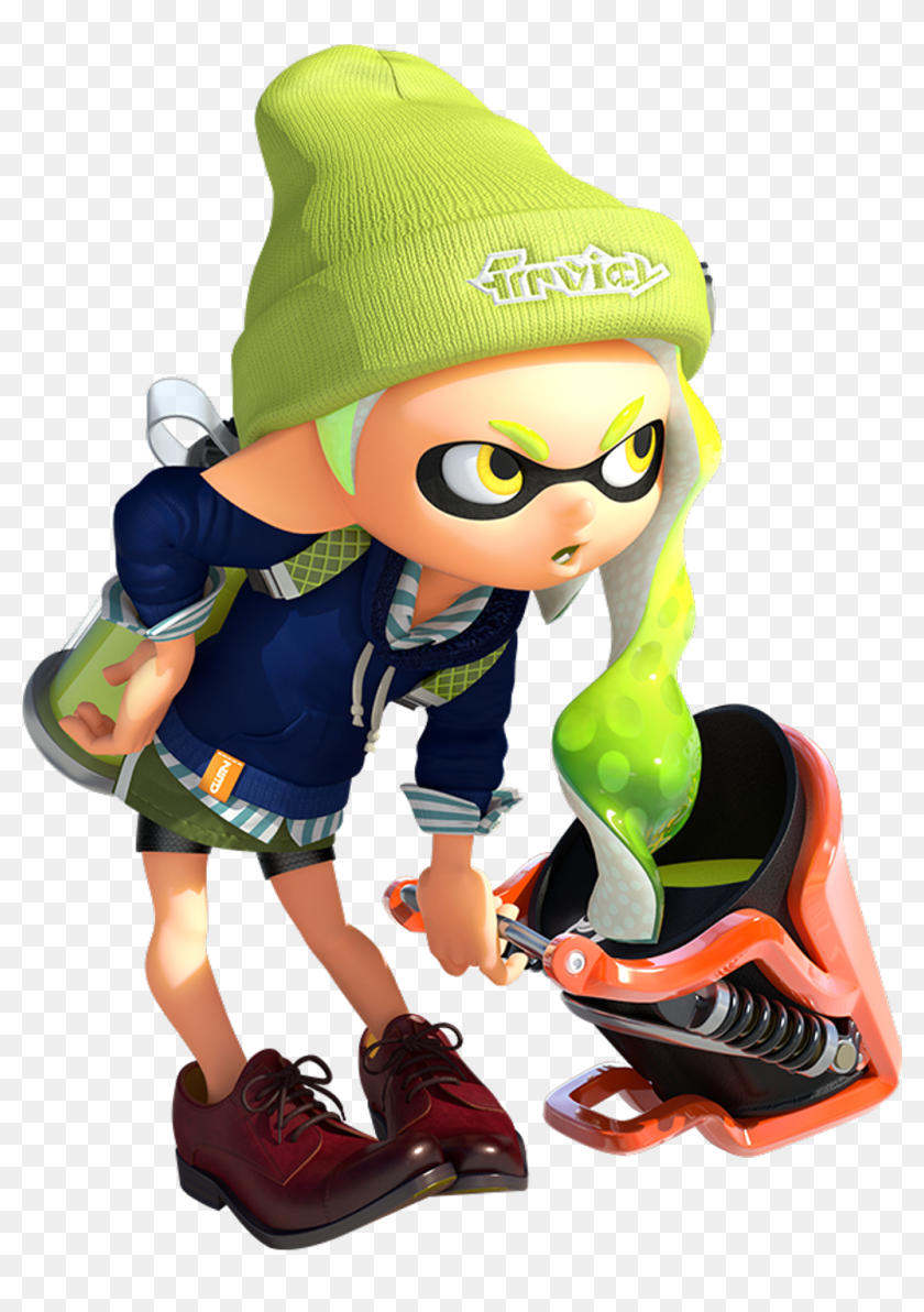 Splatoon 2 Immagini , Png Download - Splatoon 2 Inkling Chica