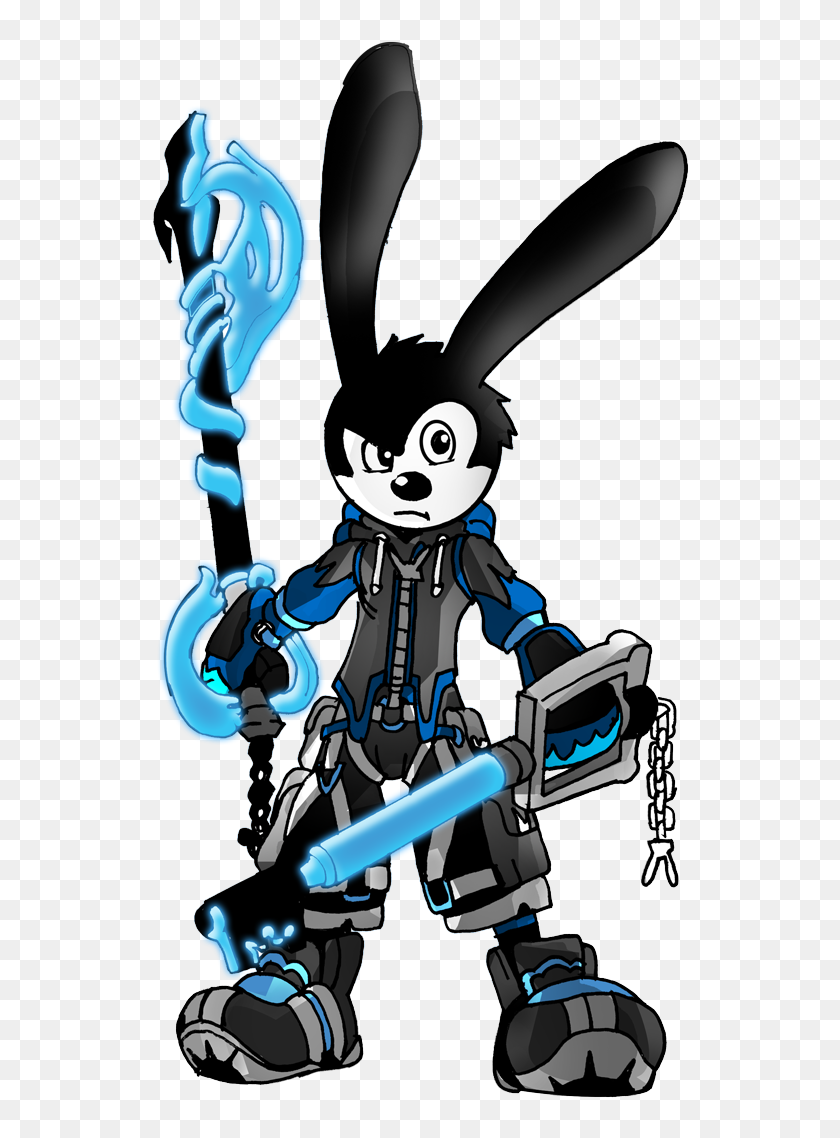 Oswald The Lucky Rabbit Cartoon - Oswald The Lucky Rabbit Art, HD Png  Download - 538x1058(#6872124) - PngFind