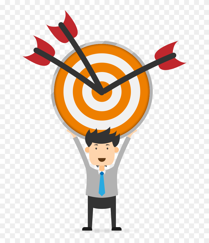 Goal Organization Marketing Clip Art - Animated Target Gif Png, Transparent  Png - 662x899(#6872978) - PngFind