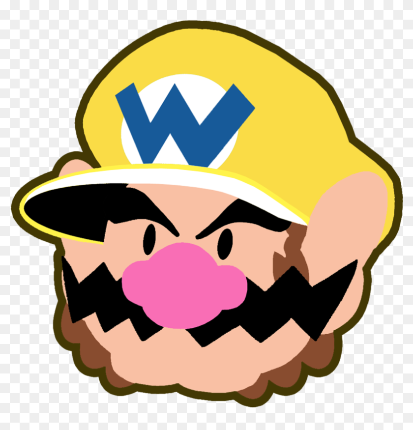 Wario Head Png - Wario Face Png Transparent, Png Download - 894x894 ...
