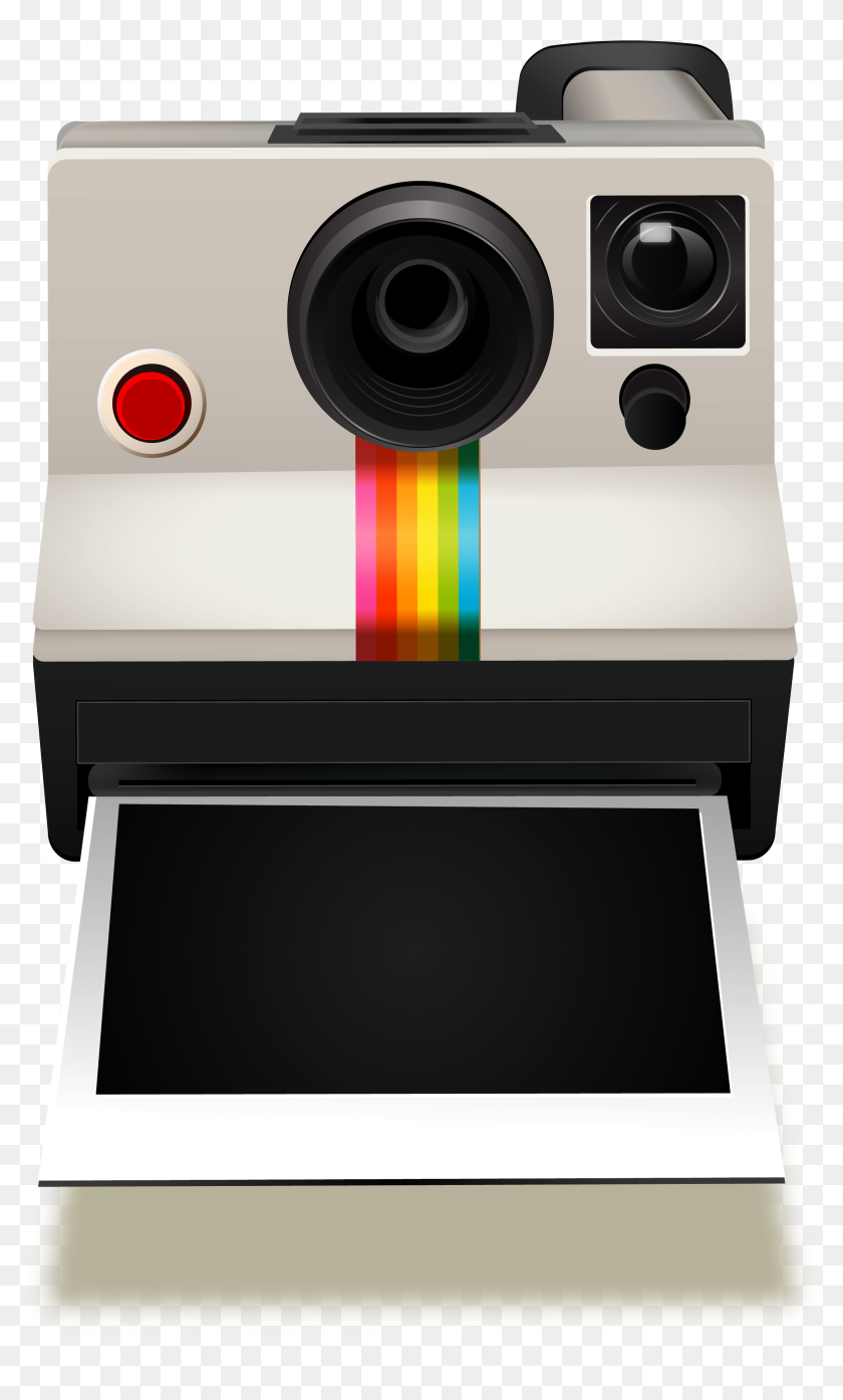 polaroid camera film clipart