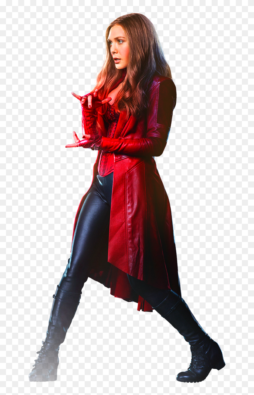 Download Scarlet Witch Transparent Background HQ PNG Image