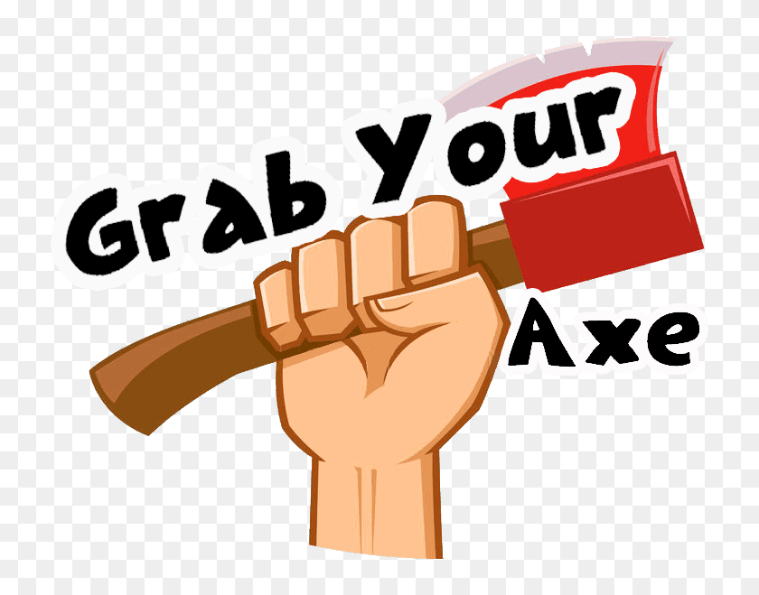 Grab Our Axe Dallas Axe Throwing Vector Art Of Hand Holding