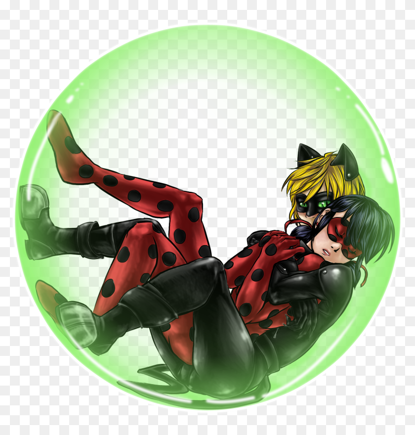 What If Cat Noir Hadn T Popped The Bubble In Ep 2 When Miraculous Ladybug Fan Art Hd Png Download 1222x1223 Pngfind