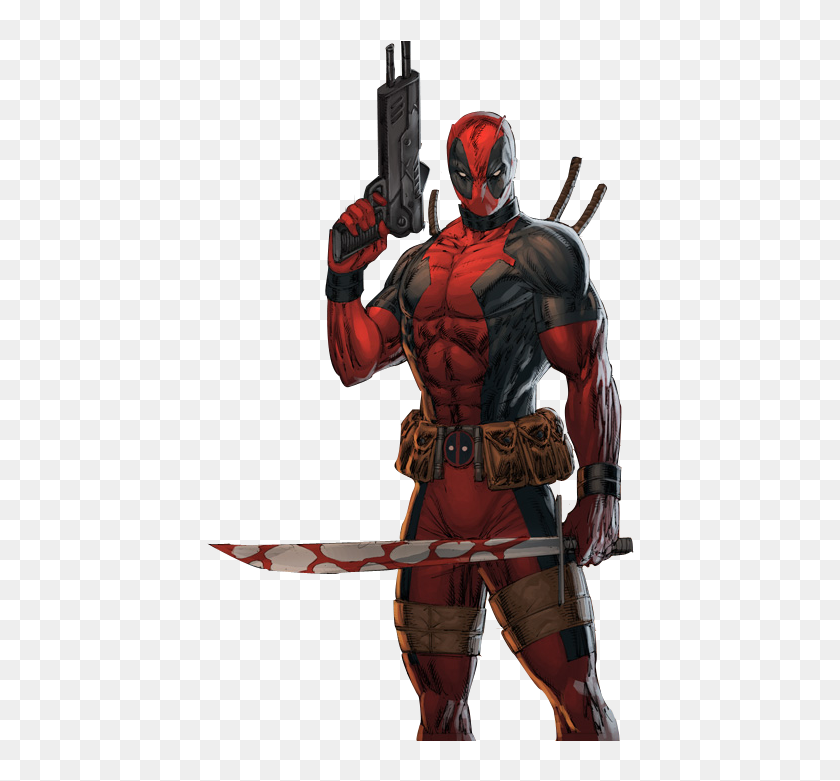 Deadpool Wolverine Marvel Comic Png Transparent Png 500x700 Pngfind