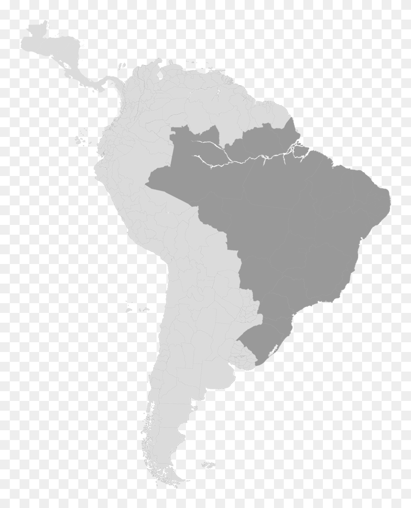 Central America World Map