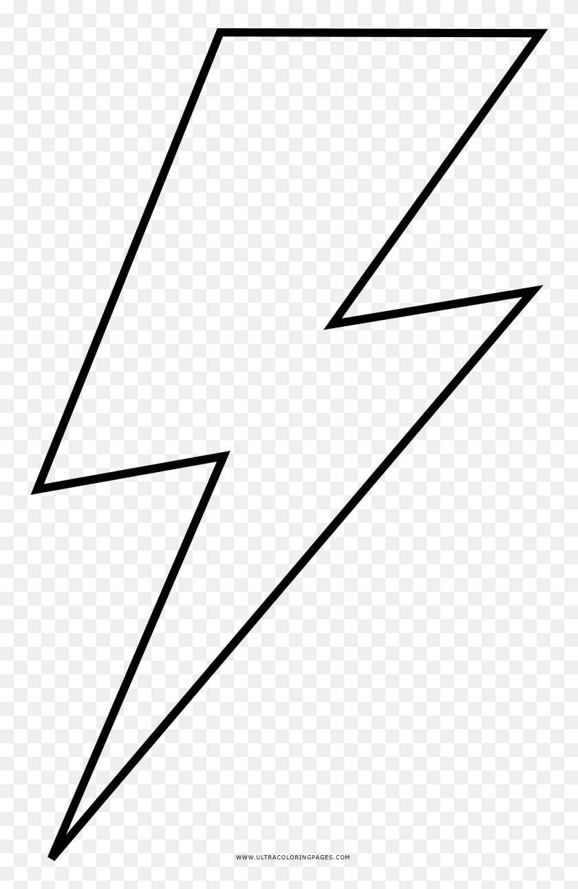 harry potter lightning bolt outline