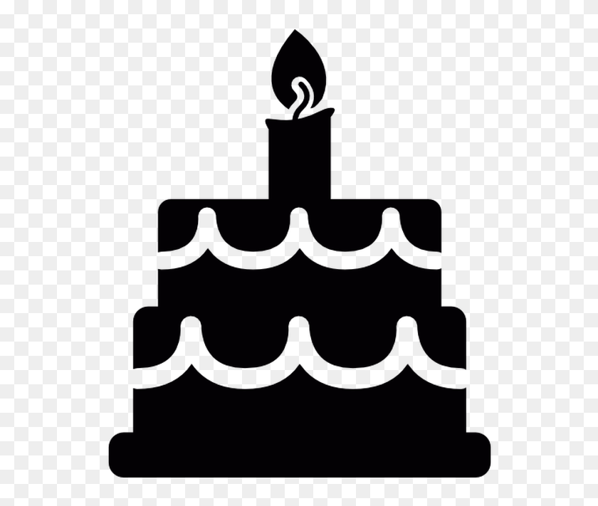 100000 Birthday cake silhouette Vector Images  Depositphotos