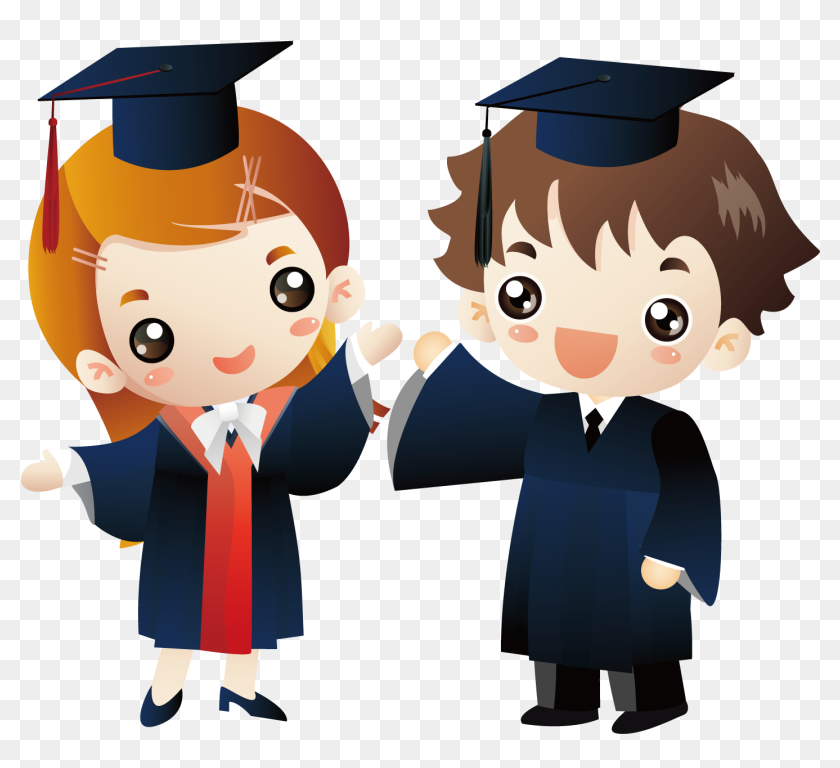 Cute Graduation Cartoon, HD Png Download - 1500x1500(#6890387) - PngFind Cute Graduation Cartoon, HD Png Download - 1500x1500(#6890387) - PngFind