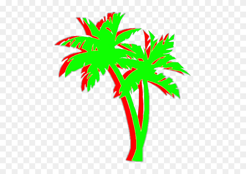 Coqueiro Tumblr Vaporwave Palm Trees Png Transparent Png 469x517 6891409 Pngfind