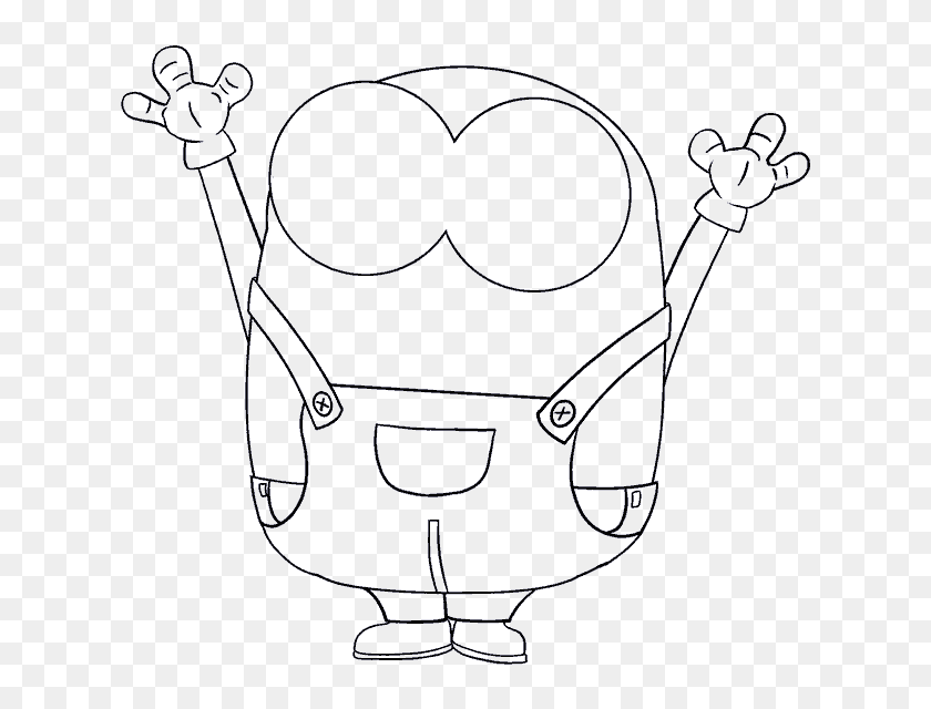 How To Draw Bob The Minion - Cartoon Minion Easy Drawing, HD Png Download - 678x600(#6893329) - PngFind How To Draw Bob The Minion - Cartoon Minion Easy Drawing, HD Png Download - 678x600(#6893329) - PngFind