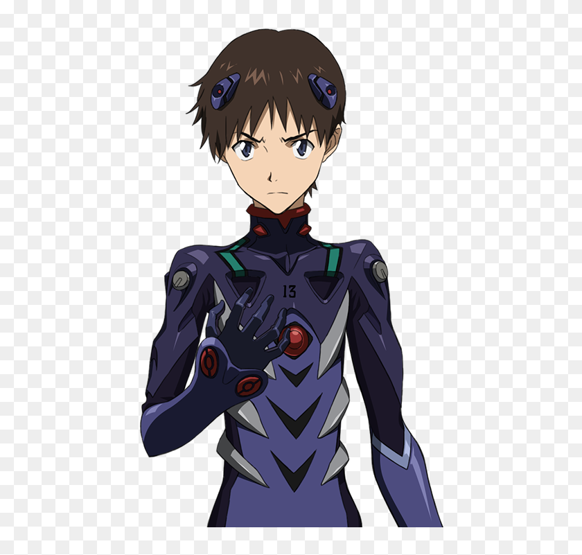 Shinji Ikari Evangelion 3.0, HD Png Download - 464x720(#6898142) - PngFind