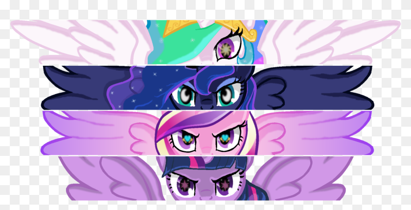 Download My Little Pony Princess Cutie Marks Hd Png Download 1312x608 6899208 Pngfind