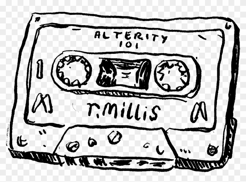 Clip Art Free Download Cassette Drawing Cartoon - Radio Cartoon