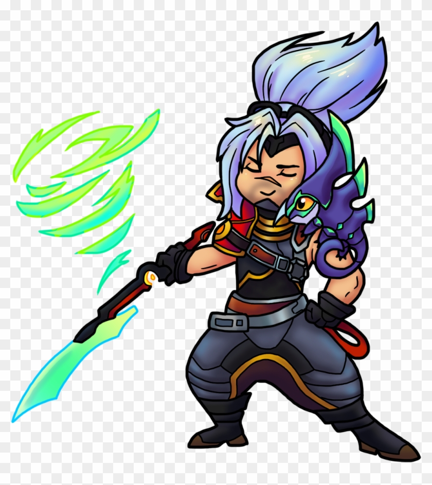 Yasuo Cartoon