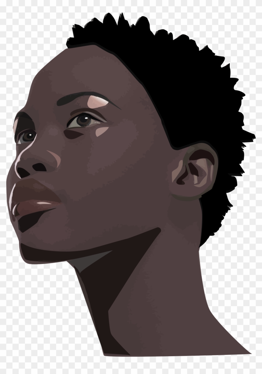 Braid Clipart Afrocentric - Black Woman African Png, Transparent Png -  1658x2284(#694461) - PngFind