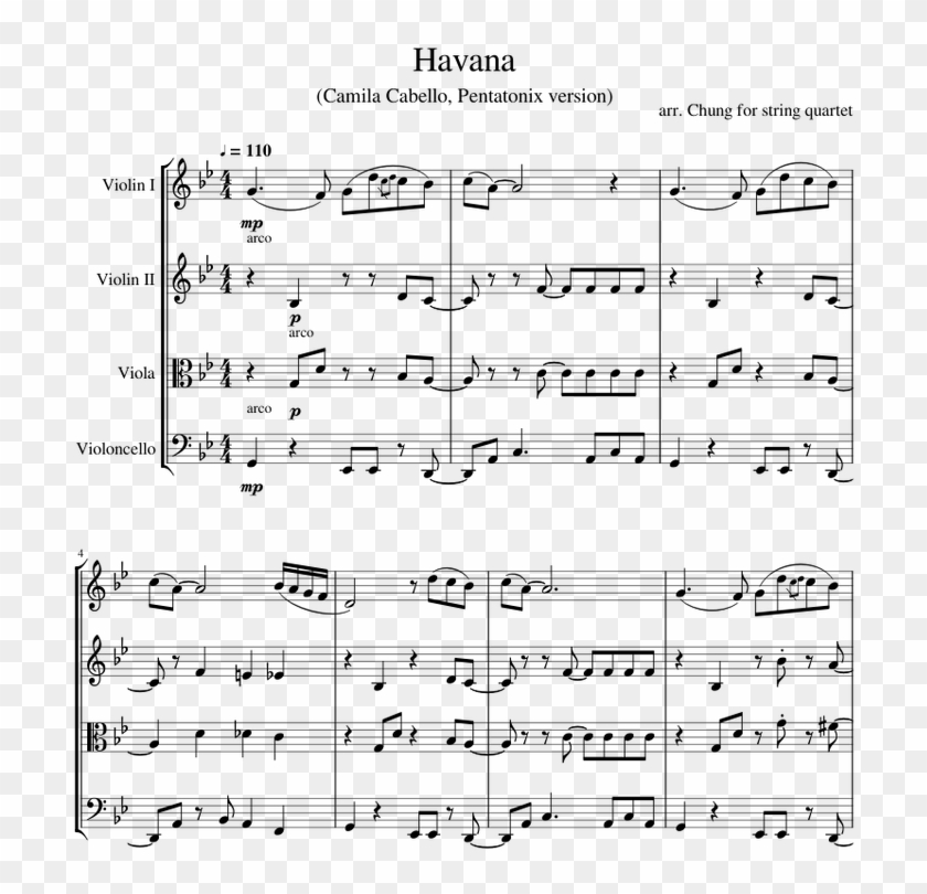 Havana Korok Forest Piano Sheet Music Hd Png Download