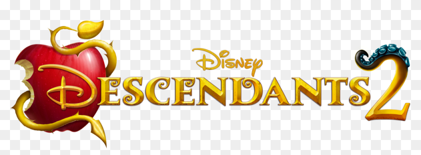 Disney Channel Contributor Disney Descendants 2 Logo Png Transparent Png 1000x322 Pngfind