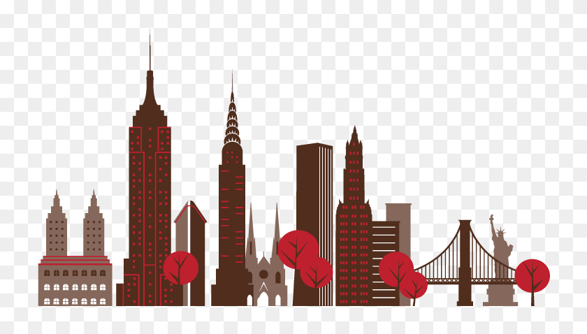 Gotham City Skyline Clipart Gotham City PNG Transparent Images Free