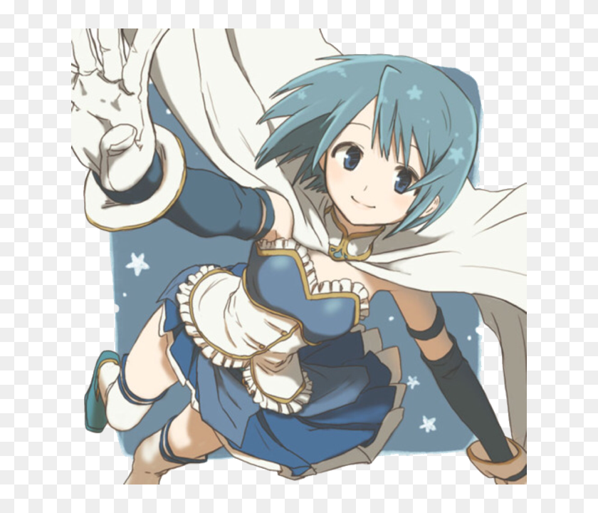 Transparent Sayaka Miki Png Anime Madoka Magica Sayaka Png Download 640x640 Pngfind