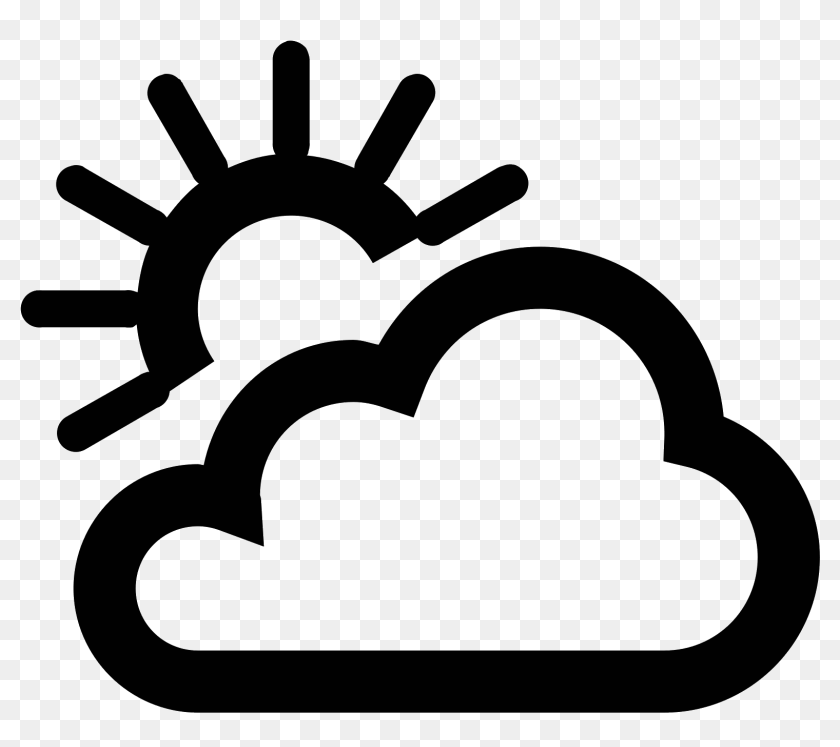 Transparent Cloudy Clipart White Weather Icon Png Png Download 1559x1313 Pngfind