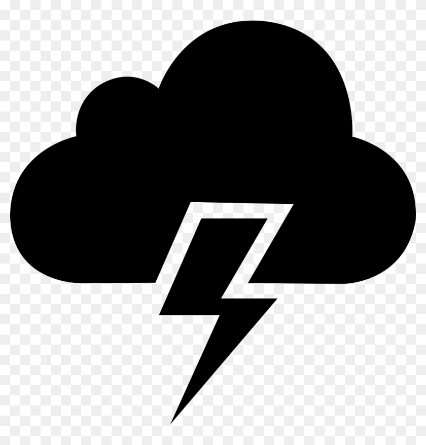 thunderstorm weather symbol
