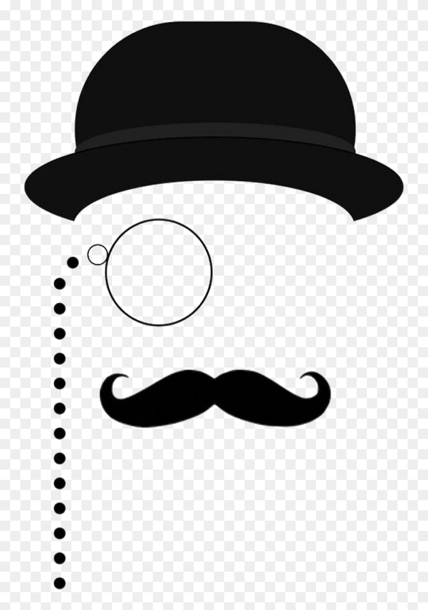Bowler Hat Desktop Wallpaper Top Hat - Mustache And Top Hat Png,  Transparent Png - 1024x1258(#6917422) - PngFind