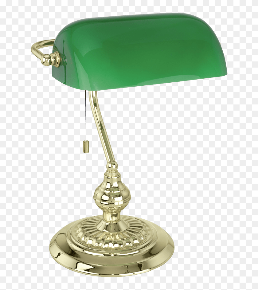 Desk Lamp Green Banking Furnishings Transparent Green Bankers