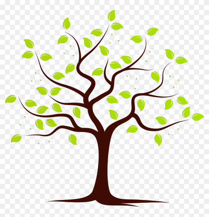 Transparent Trees Clipart Png Tree With One Apple Cartoon Png Download 992x984 Pngfind