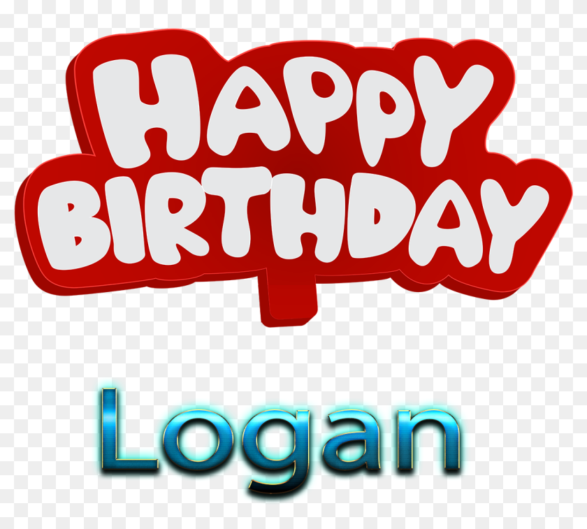 Logan Happy Birthday Vector Cake Name Png - Happy Birthday William Png