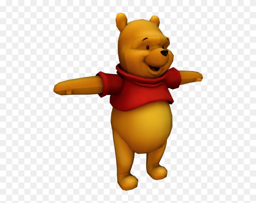 Clip Art Kingdom Hearts Winnie The Pooh Pooh The Models Resource Hd Png Download 750x650 6925909 Pngfind