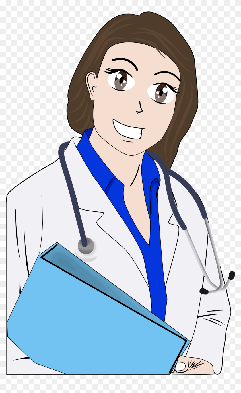 Doctor Female Clipart Transparent Png Ilustrasi Gambar Dokter
