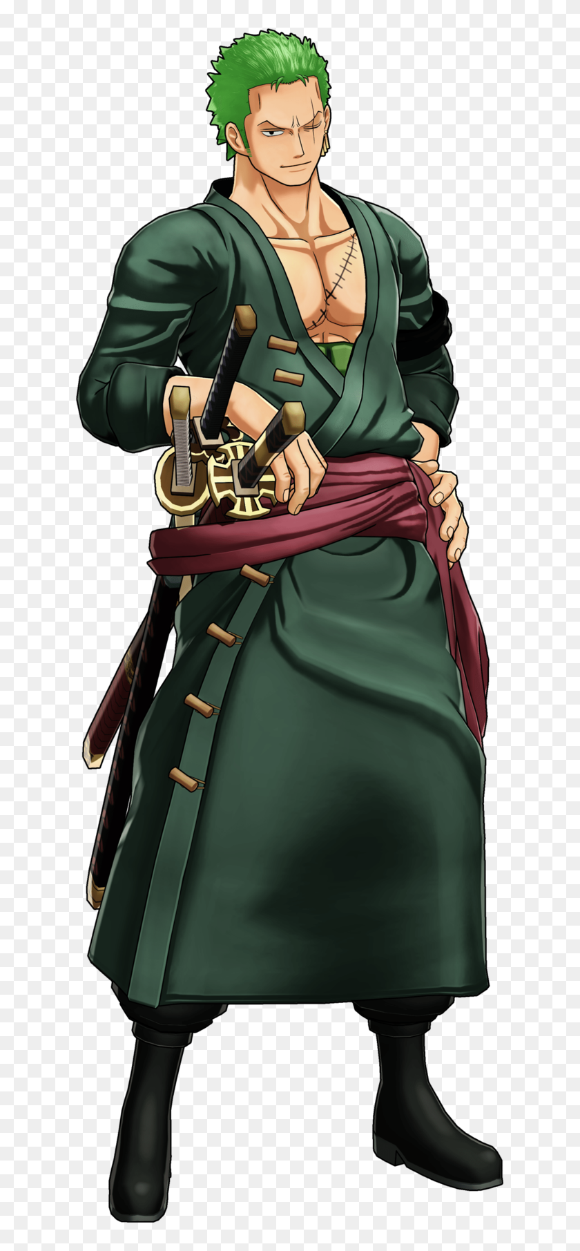 Roronoa Zoro Render, One Piece Roronoa Zoro character, png