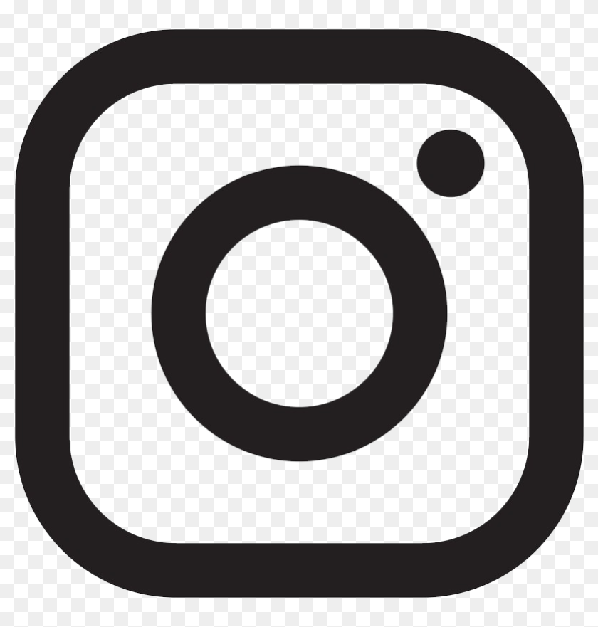 Instagram Logo Png Background - Instagram Icon Png Black, Transparent Png -  1000x1080(#6932626) - PngFind