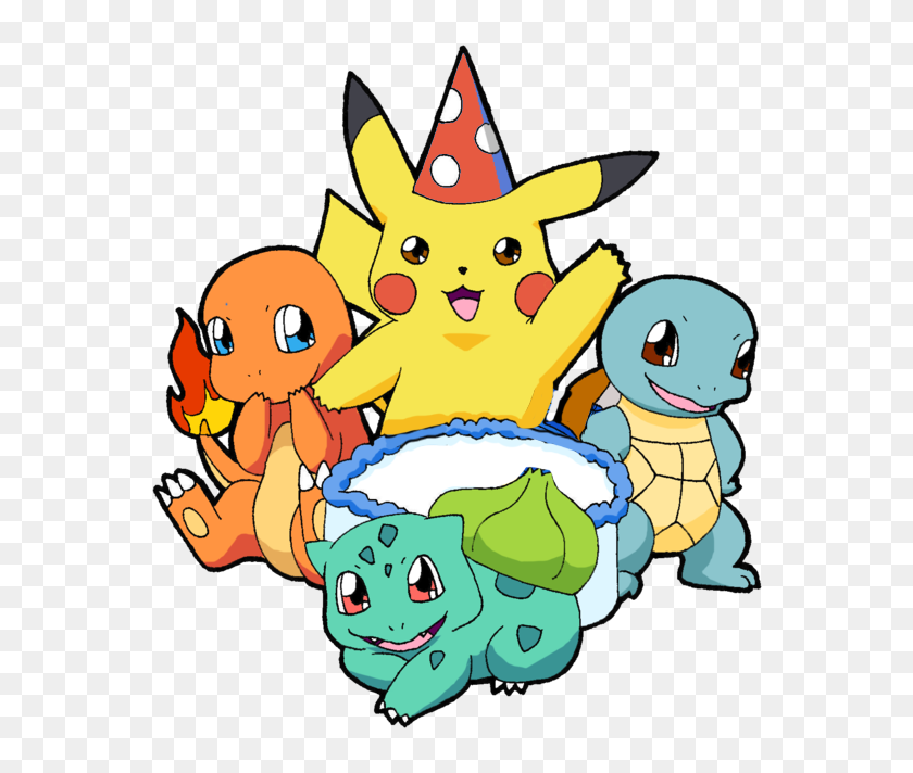 Transparent Cumpleanos Png Happy Birthday Pokemon Png Png Download 562x632 Pngfind