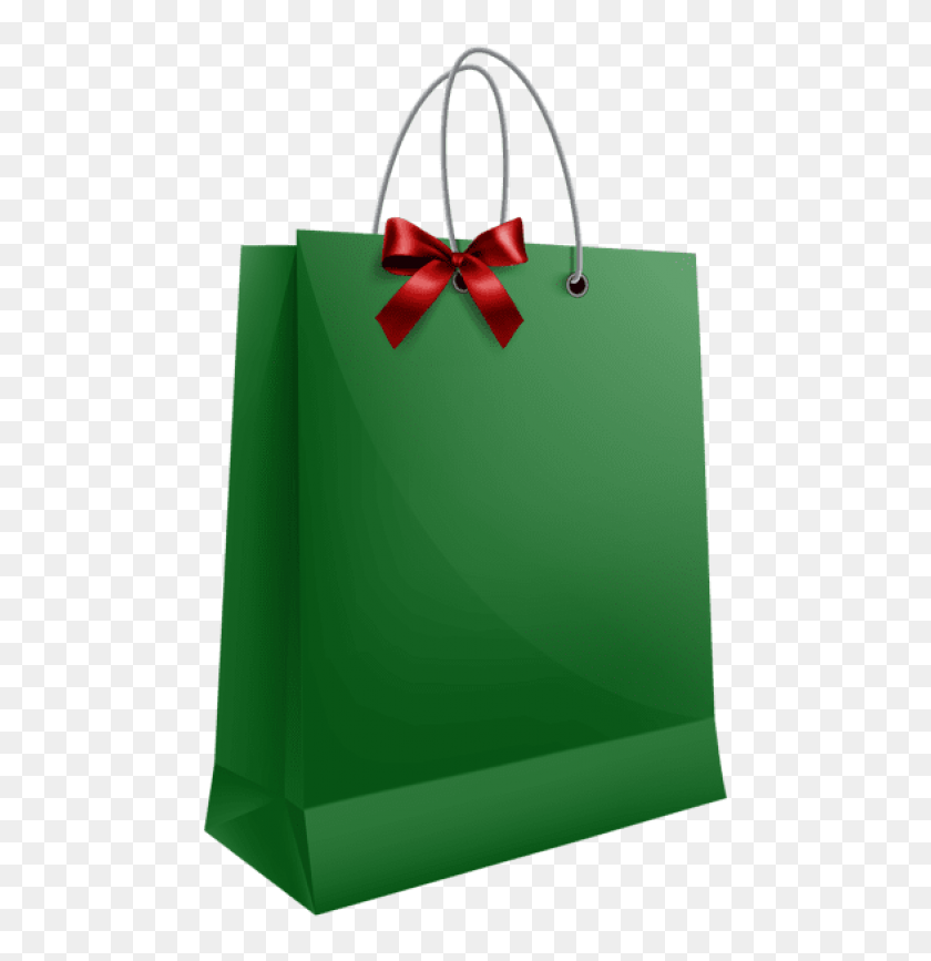 Green Shopping Bag clipart. Free download transparent .PNG