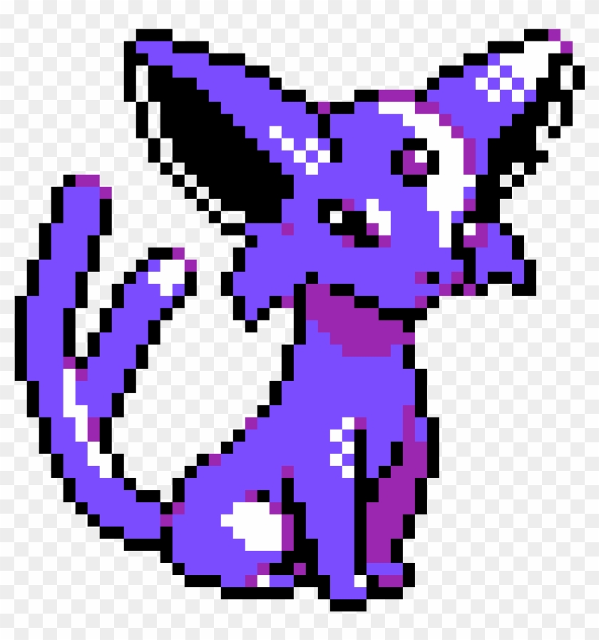 Espeon - Pokemon - Pixel Art Pokemon, HD Png Download - 1200x1200