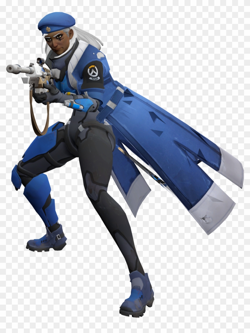 3dmodeling - Ana Overwatch Transparent, HD Png Download - 1433x1835 ...