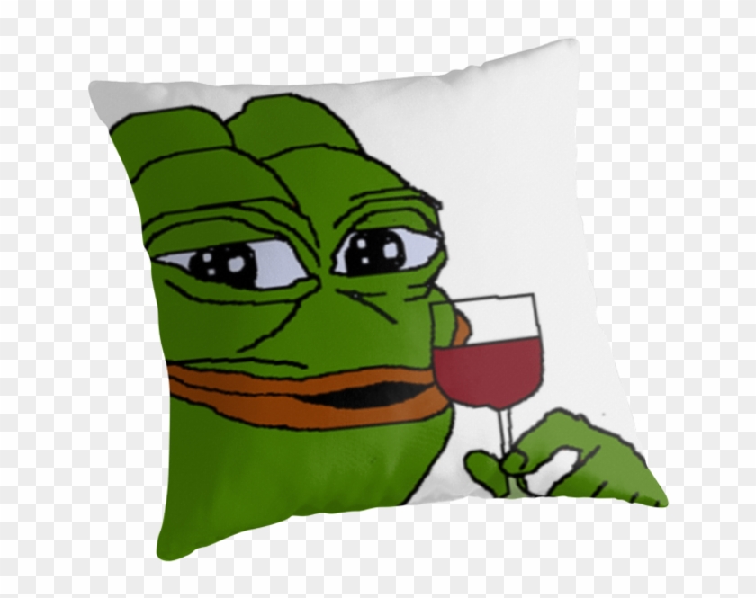 Rare Pepe Meme - Pepe Drink, HD Png Download - 649x585(#72463) - PngFind