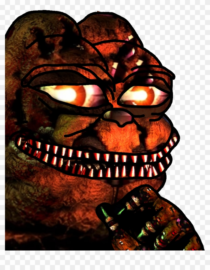 Fanmade Nightmare Puppet : r/fivenightsatfreddys