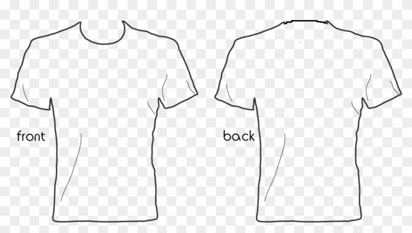 plain t shirt layout