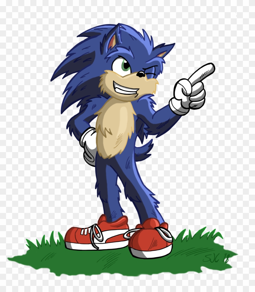 Hedgehog Movie Png Transparent Image - Sonic Movie Old Design Leak,Sonic Png  - free transparent png images 