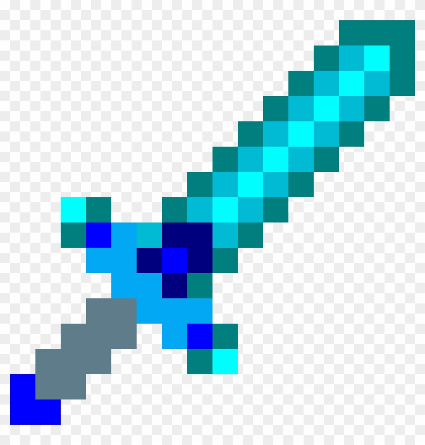Pixilart - Texture Pack Diamond Sword 13 by RedDawn