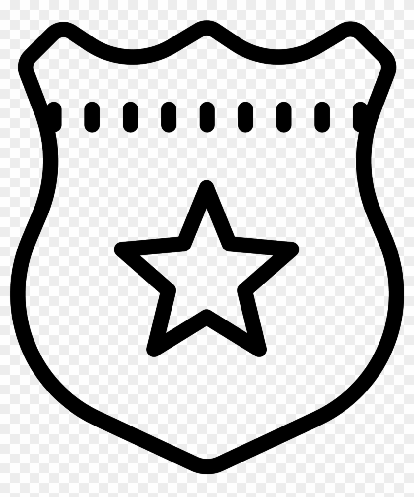 This Icon Represents A Police Badge Transparent Islam Symbol White Hd Png Download 1285x14 729 Pngfind